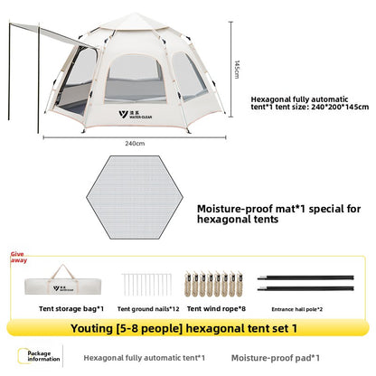 Portable Instant Pop Up Camping Tent