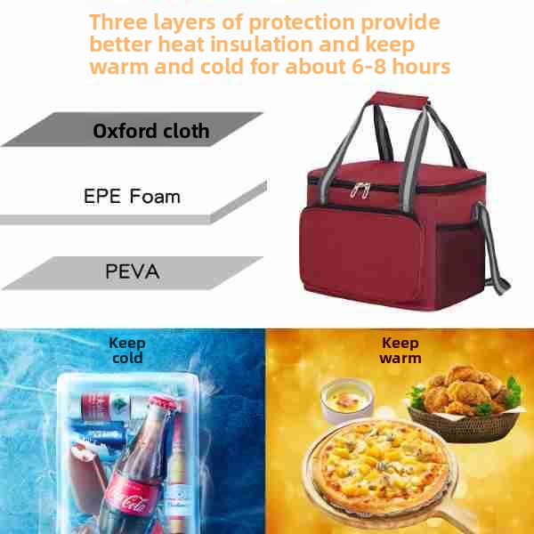 Portable Insulated Cooler Bag
