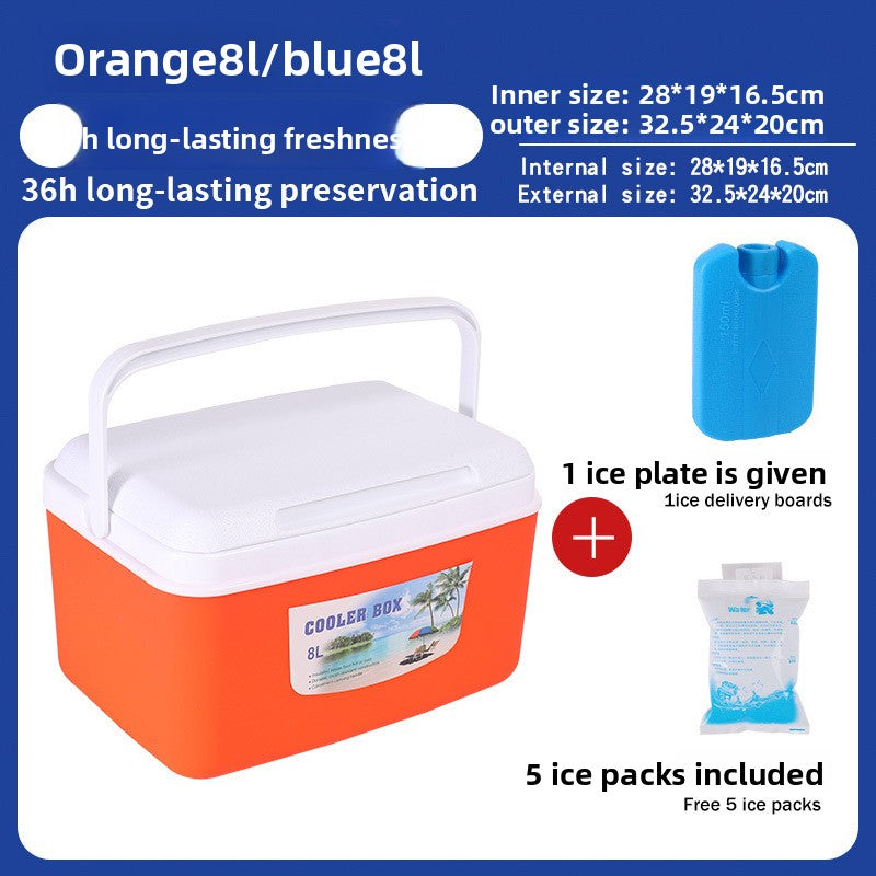Portable Insulated Cooler Box for Outdoor Use