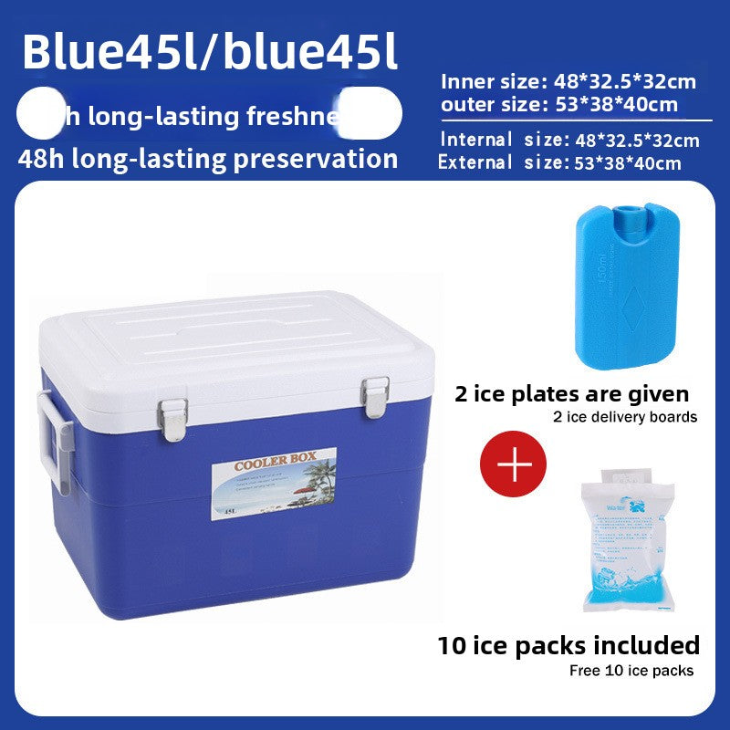Portable Insulated Cooler Box for Outdoor Use