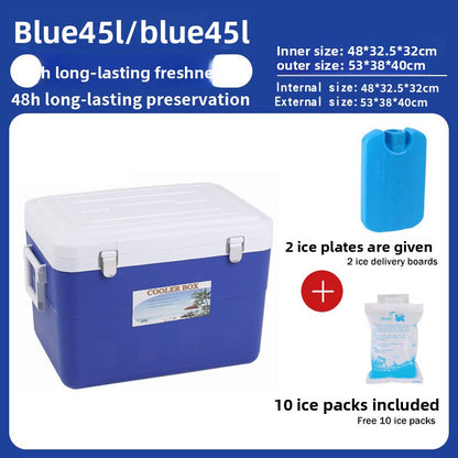 Portable Insulated Cooler Box for Outdoor Use