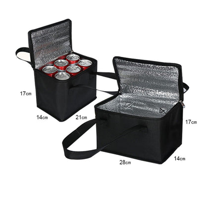 Portable Insulated Food Bag with Aluminum Foil