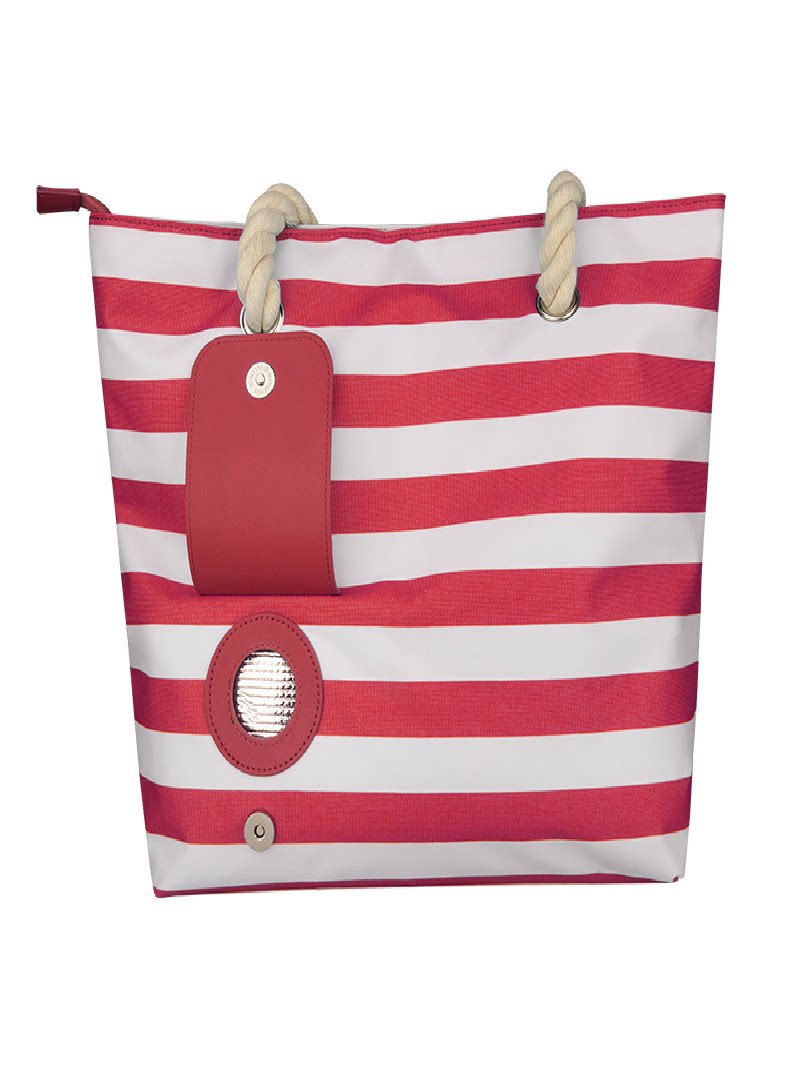Portable Insulated Wine Cooler Bag for Outdoor Use