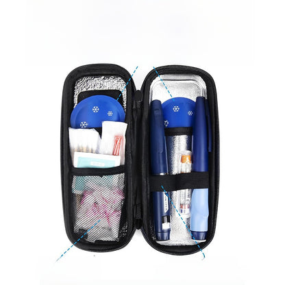 Portable Insulin Cooler with Temperature Display