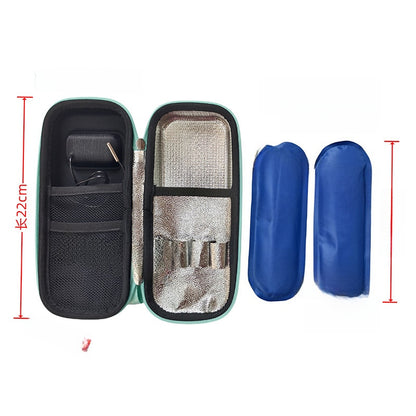 Portable Insulin Cooler with Temperature Display
