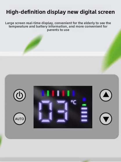 Portable Insulin Refrigeration Box with Dual-Power Cooling