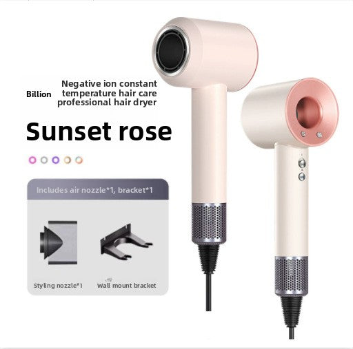 Portable Intelligent Temperature Control High-Speed Hair Dryer