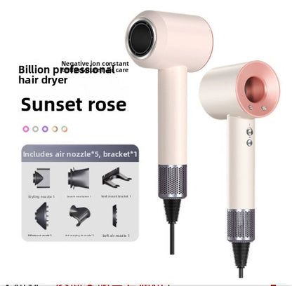 Portable Intelligent Temperature Control High-Speed Hair Dryer