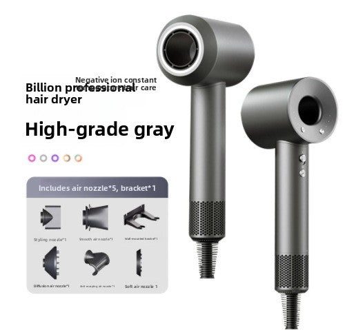 Portable Intelligent Temperature Control High-Speed Hair Dryer