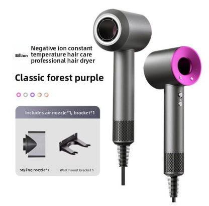 Portable Intelligent Temperature Control High-Speed Hair Dryer