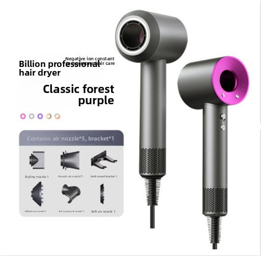 Portable Intelligent Temperature Control High-Speed Hair Dryer