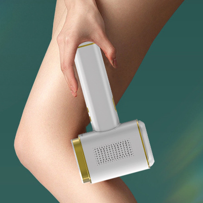 Portable IPL Hair Removal Device with Ice Cooling