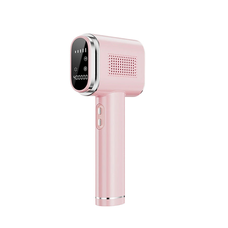 Portable IPL Hair Removal Device with Ice Cooling