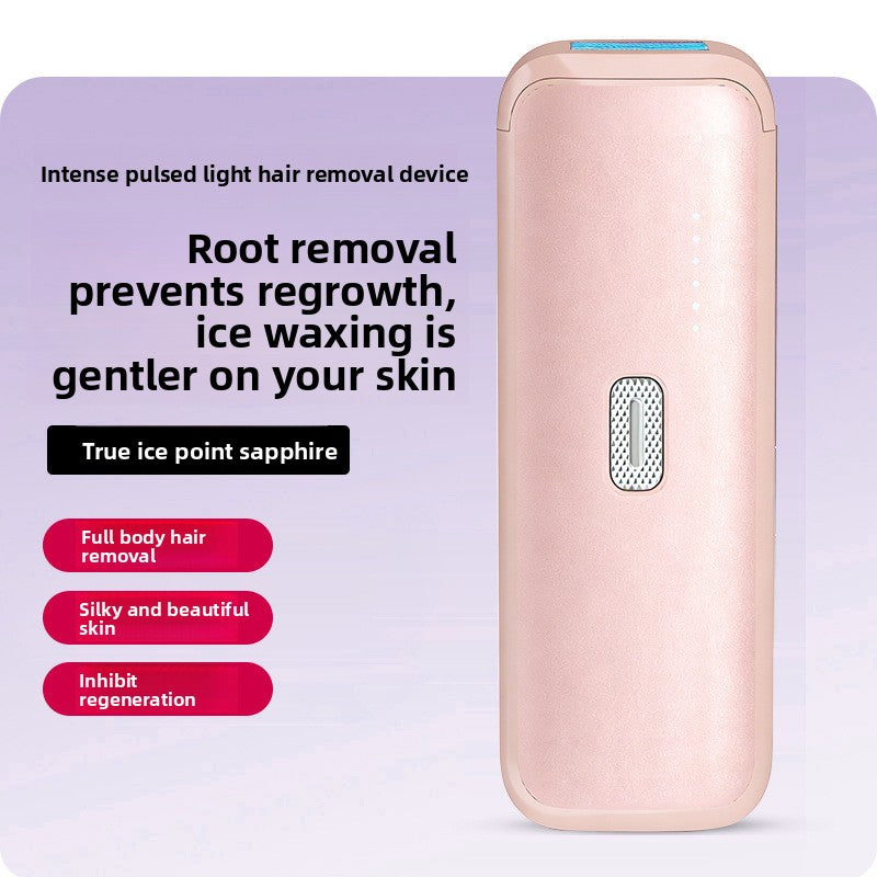 Portable IPL Hair Removal Device with Sapphire Ice Technology