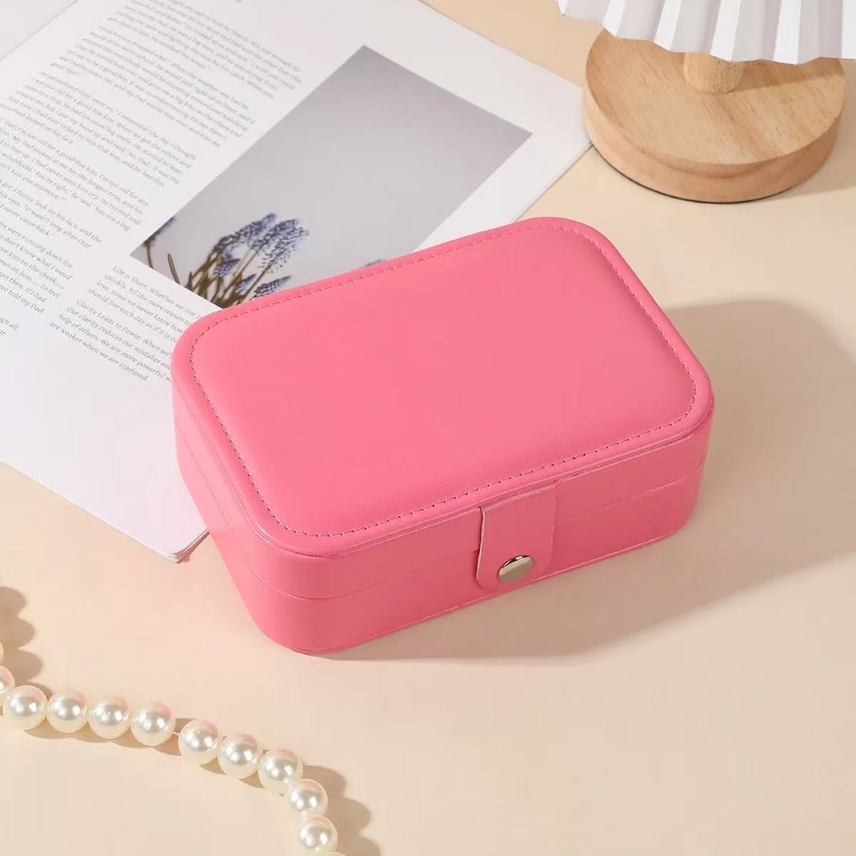 Portable Jewelry Storage Box with Anti-Oxidation Protection