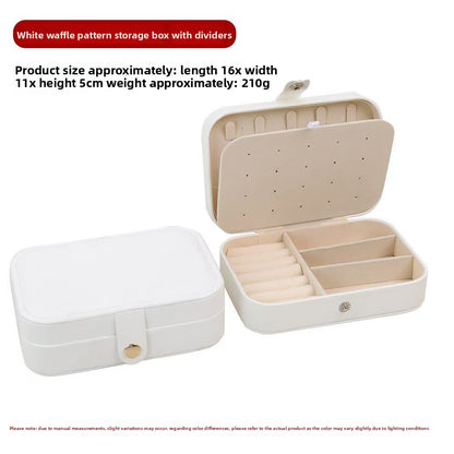 Portable Jewelry Storage Box with Anti-Oxidation Protection