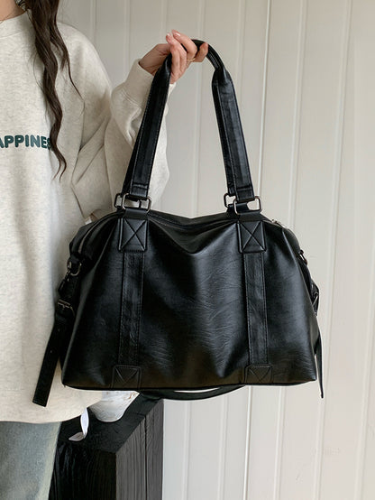 Portable Large Capacity Tote Bag with Adjustable Strap