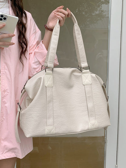 Portable Large Capacity Tote Bag with Adjustable Strap