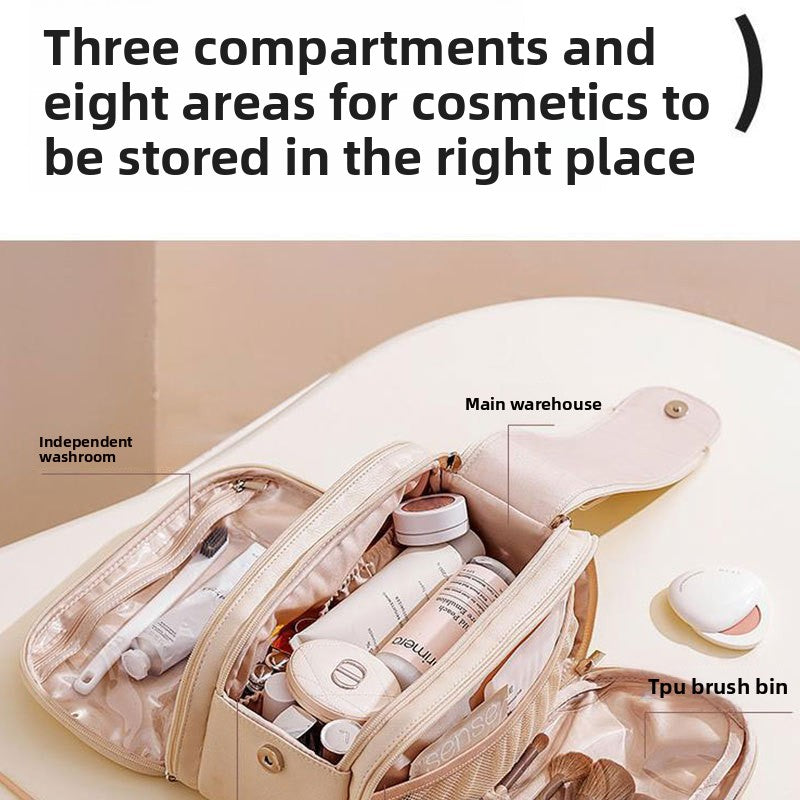 Portable Large Capacity Waterproof Cosmetic Storage Bag