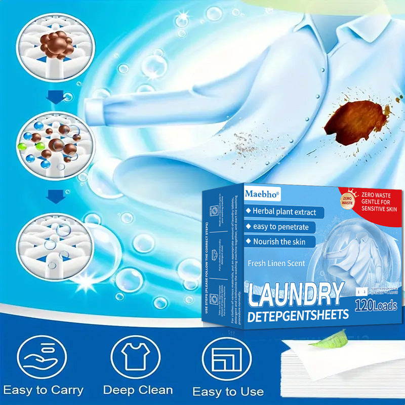 Portable Laundry Detergent Tablets