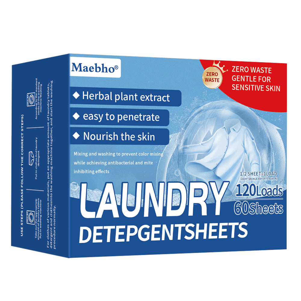 Portable Laundry Detergent Tablets