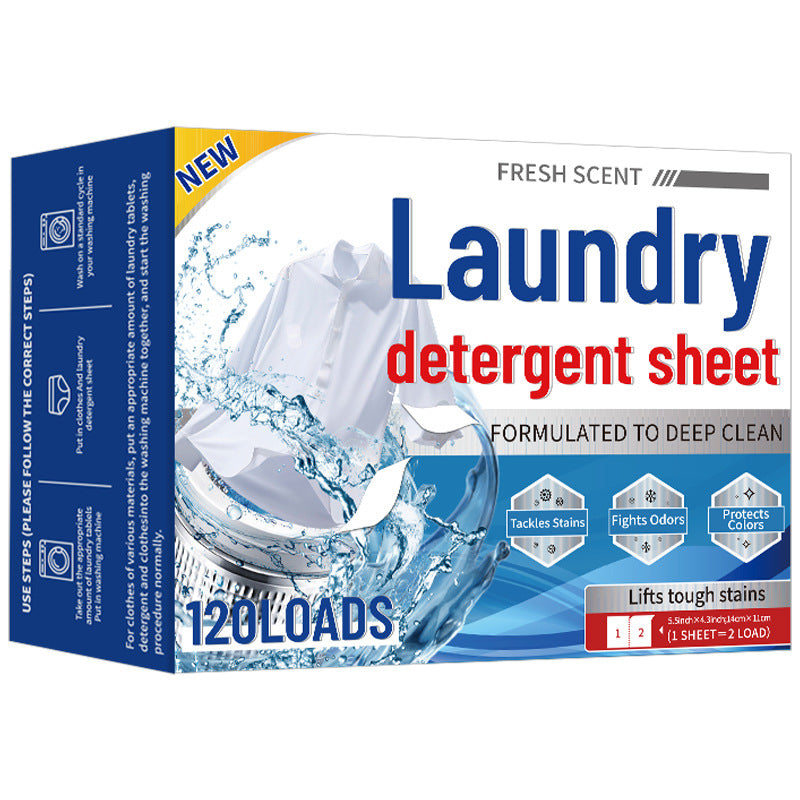Portable Laundry Detergent Tablets