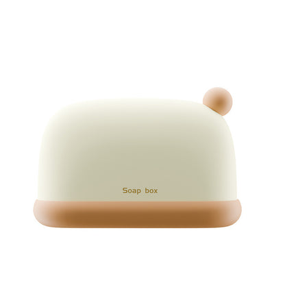 Portable Leak-proof Soap Box with Drain