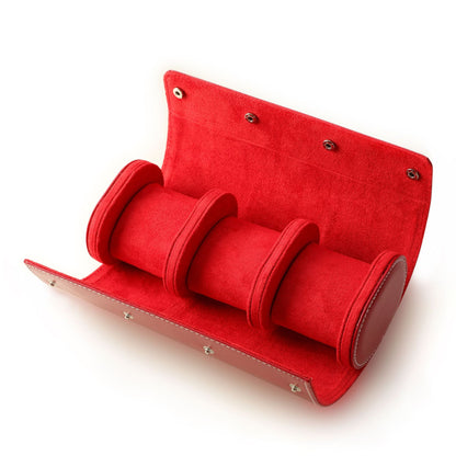 Portable Leather Watch Storage Box