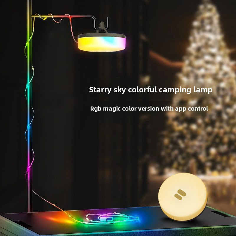 Portable LED Camping Light with Light Strip