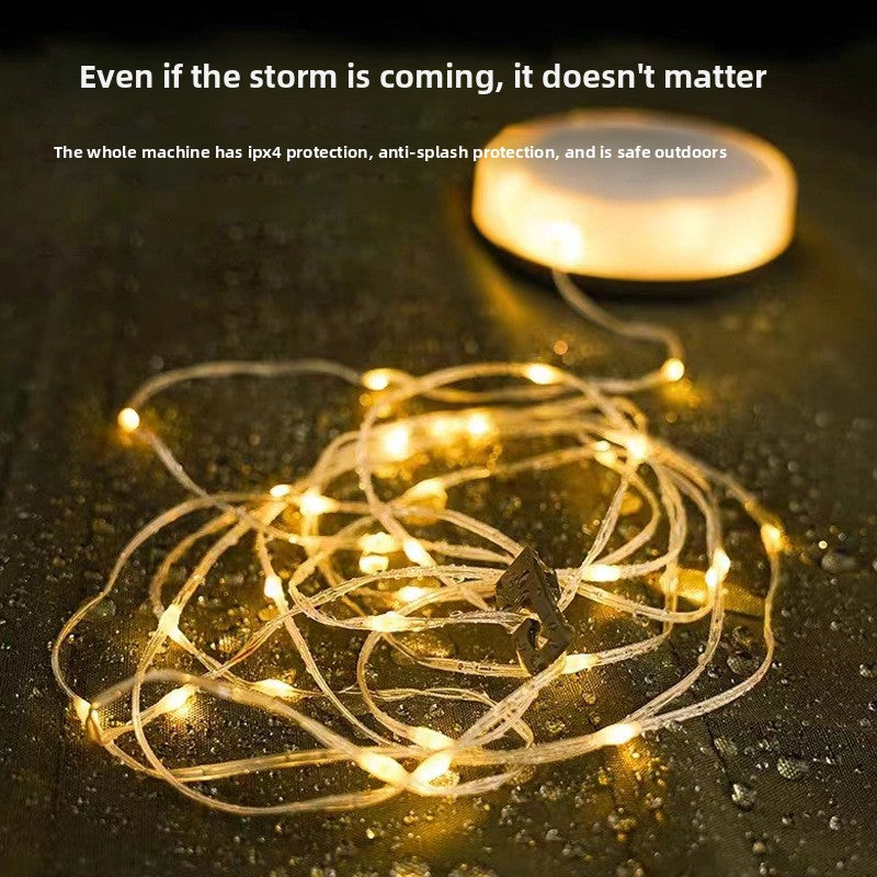 Portable LED Camping Light with Light Strip