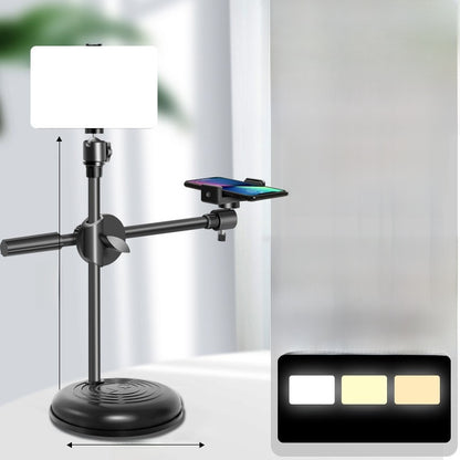 Portable LED Fill Light with Adjustable Color Temperature