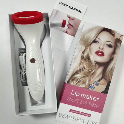 Portable lip-strengthening device