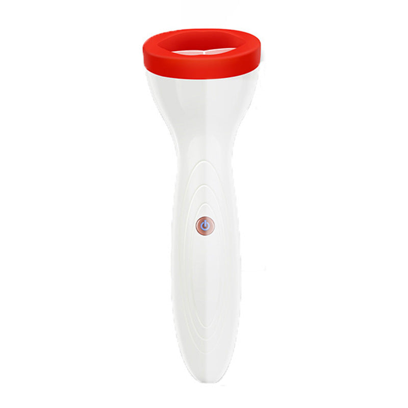 Portable lip-strengthening device