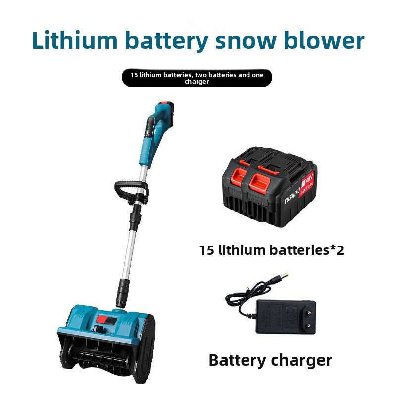 Portable Lithium Battery Snowplow Machine