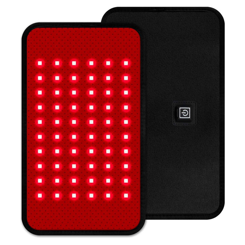 Portable Lumbar Support Heat Therapy Belt with Red Light Therapy