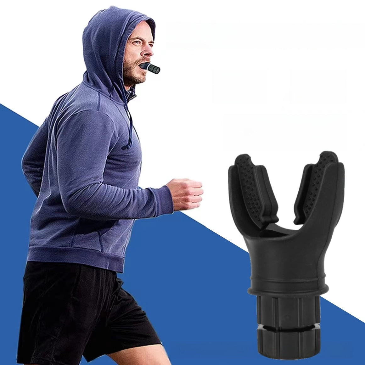 Portable lung trainer