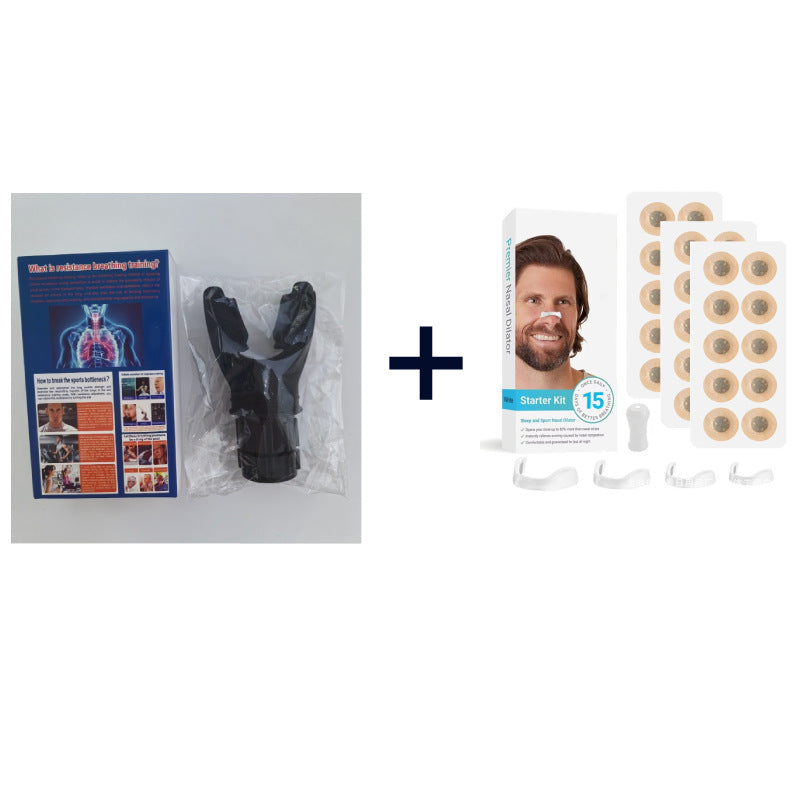 Portable lung trainer