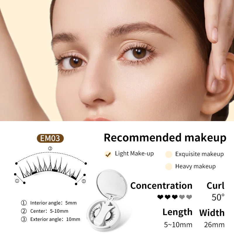Portable Magnetic False Eyelashes
