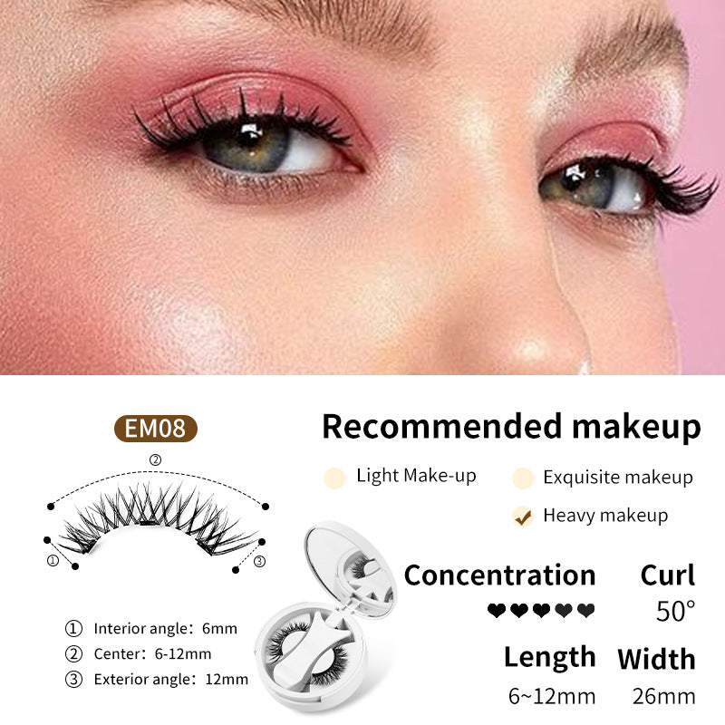 Portable Magnetic False Eyelashes