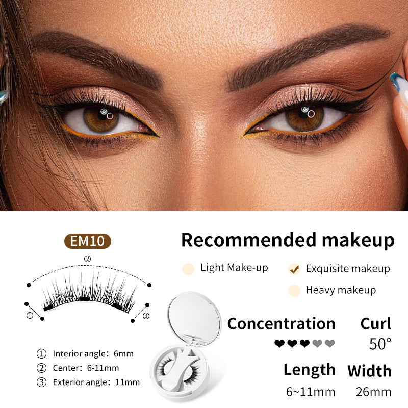 Portable Magnetic False Eyelashes