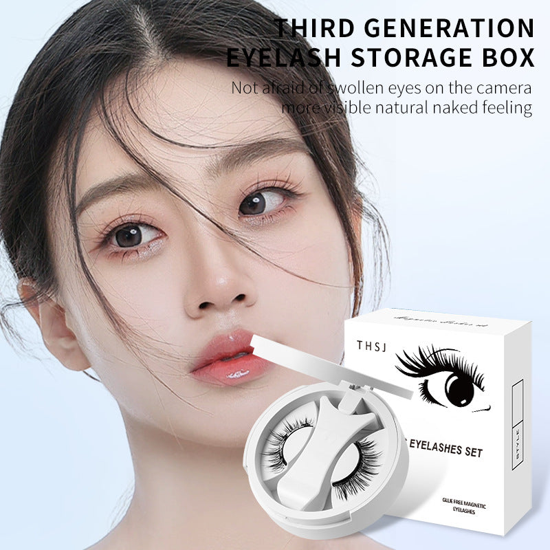 Portable Magnetic False Eyelashes