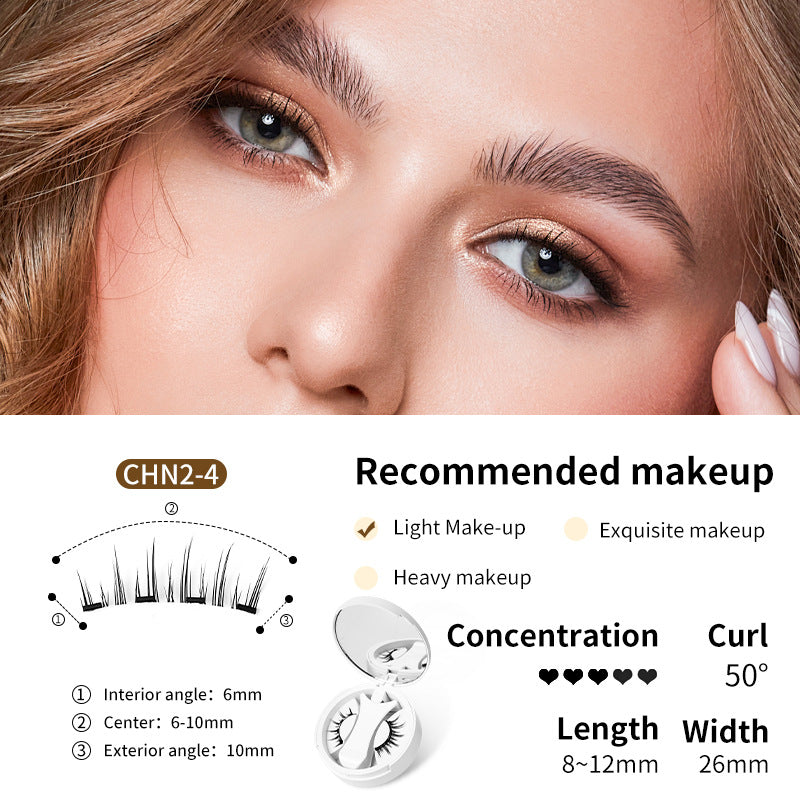 Portable Magnetic False Eyelashes