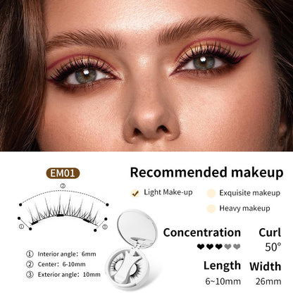 Portable Magnetic False Eyelashes