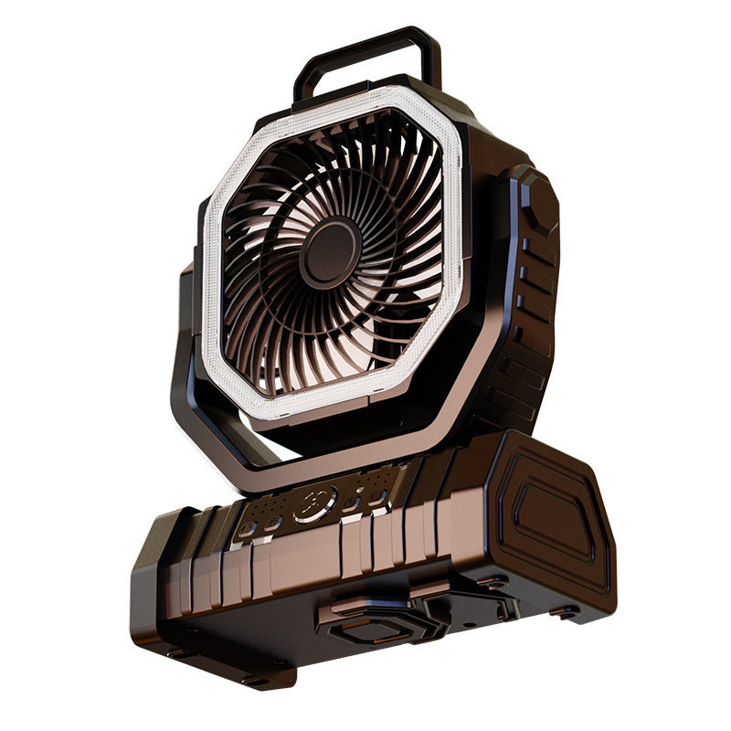 Portable Magnetic Water Mist Fan with LED Light