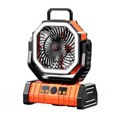 Portable Magnetic Water Mist Fan with LED Light