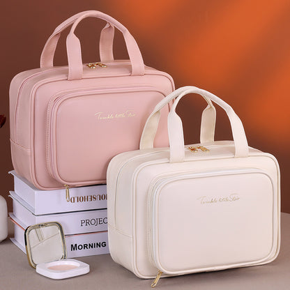 Portable makeup bag
