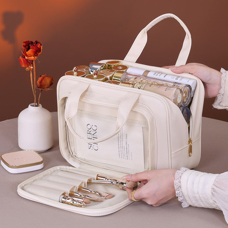 Portable makeup bag