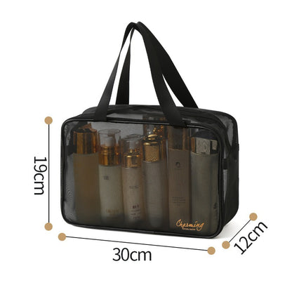 Portable makeup bag storage box