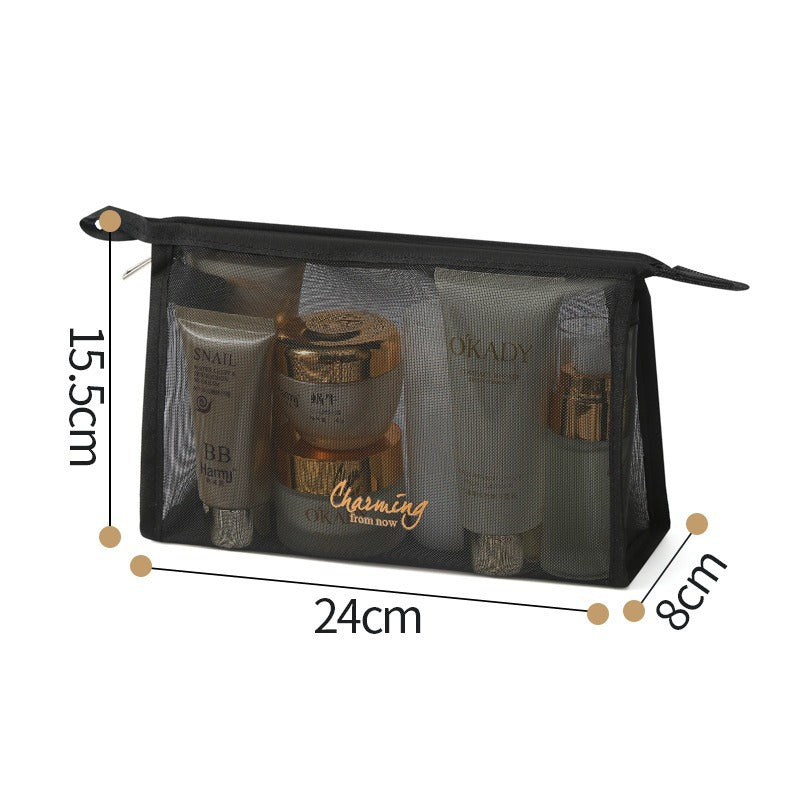 Portable makeup bag storage box
