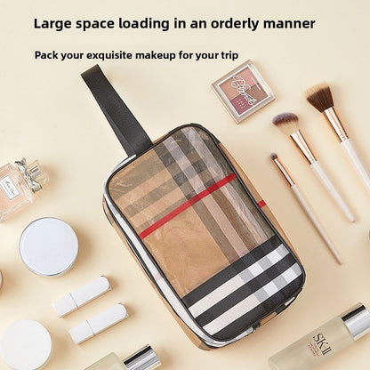 Portable makeup bag storage box